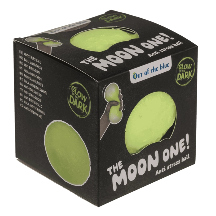 Gniotek Antystresowy Księżyc XL – Świeci w Ciemności | Gadżety Relaksacyjne | Kemis.pl
