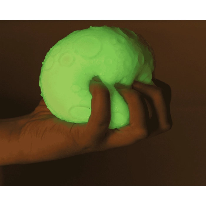 Gniotek Antystresowy Księżyc XL – Świeci w Ciemności | Gadżety Relaksacyjne | Kemis.pl