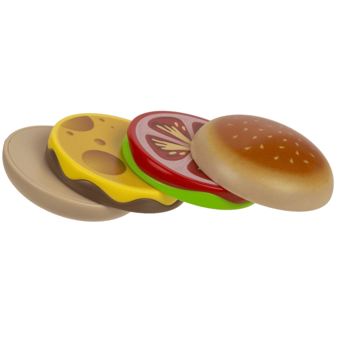 Magnetyczny burger – zestaw 4 magnesów | Hurtownia gadżetów i prezentów