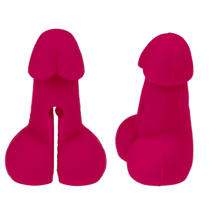 Znaczniki do Kieliszków Penis – Zestaw 6 Silikonowych Markerów | Gadżety Imprezowe dla Dorosłych | Kemis.pl