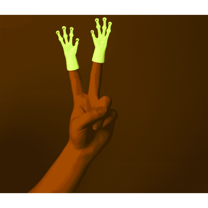 Alien Hands – świecące pacynki na palce | Hurtownia gadżetów imprezowych