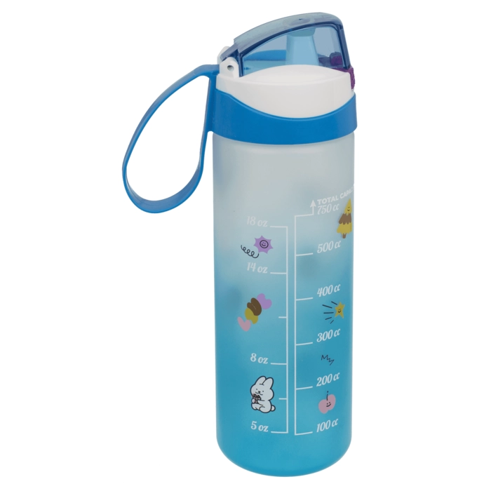 Butelka na Wodę 750 ml z Podziałką Motywacyjną – Wersja II | Kemis.pl