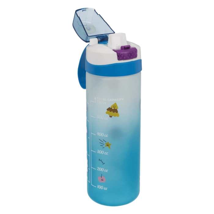 Butelka na Wodę 750 ml z Podziałką Motywacyjną – Wersja II | Kemis.pl