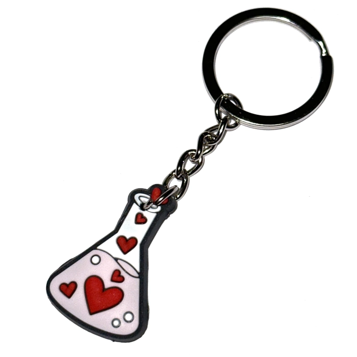 Brelok Naukowca Kolba Miłości – Seria Naukowa | Gadżety | Kemis.pl