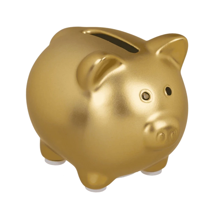 Skarbonka Błyszcząca Świnka – Ceramiczna z Zatyczką