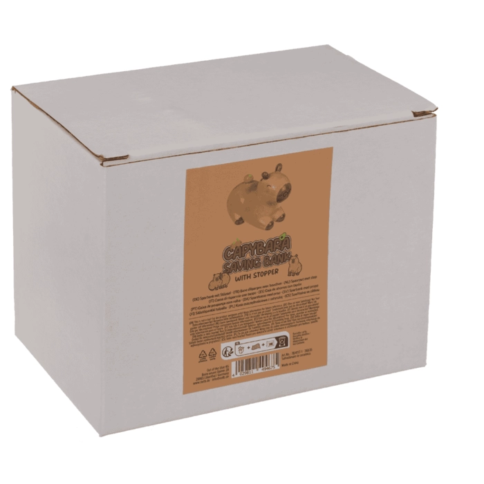 Skarbonka Kapibara – Uroczy Strażnik Twoich Monet | Hurtownia Prezentów Kemis.pl