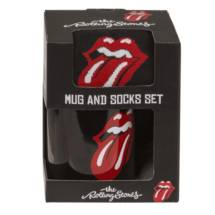 Zestaw Prezentowy The Rolling Stones – Kubek i Skarpetki dla Prawdziwego RockmanaZestaw Prezentowy The Rolling Stones – Kubek i Skarpetki dla Prawdziwego Rockmana