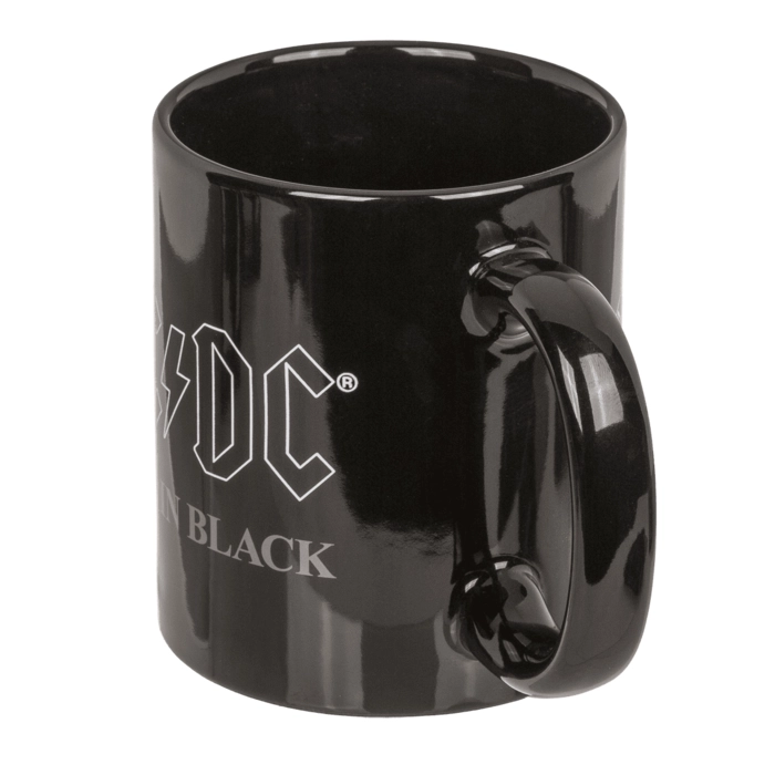 Zestaw Prezentowy AC/DC „Back in Black” – Kubek i Skarpetki dla Fanów Ciężkiego Brzmienia