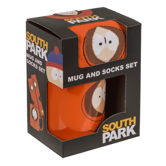 Zestaw prezentowy South Park – kubek i skarpetki Kenny | Hurtownia gadżetów popkulturowych