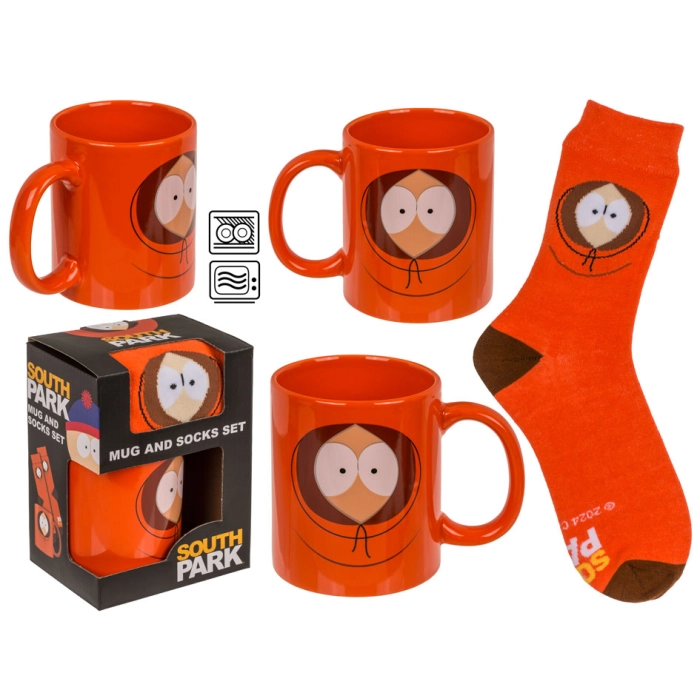 Zestaw prezentowy South Park – kubek i skarpetki Kenny | Hurtownia gadżetów popkulturowych