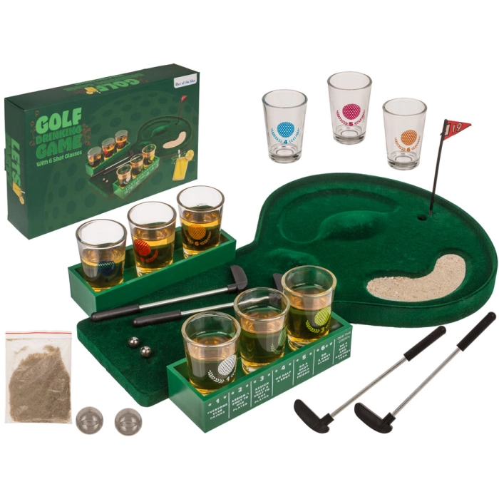 Gra Imprezowa Golf – Drinking Game z Kieliszkami | Hurtownia gadżetów i prezentów dla dorosłych