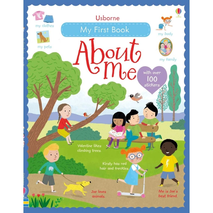 Książka Usborne - My first book about me