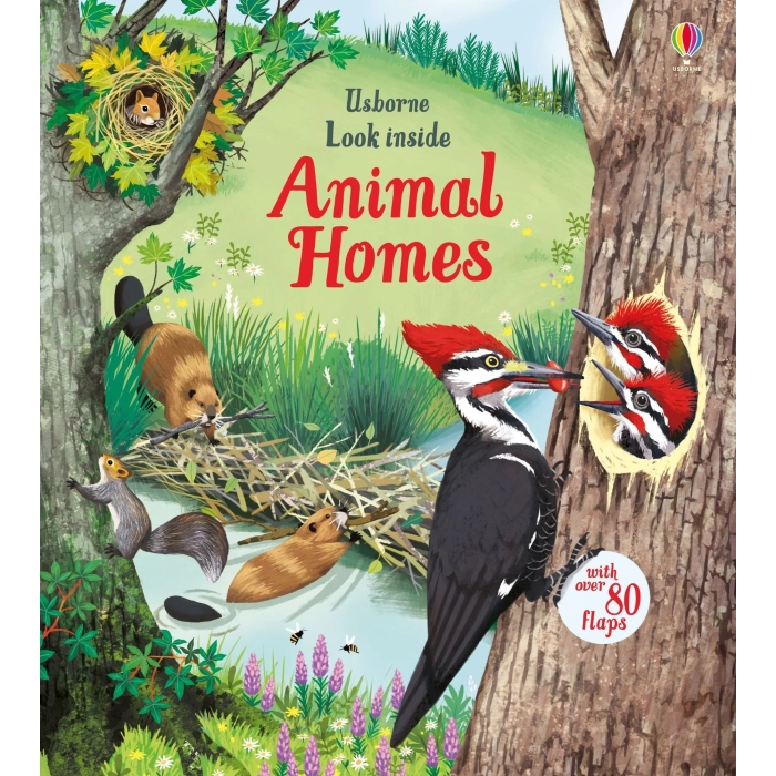 Książka Usborne - Look inside Animal Homes