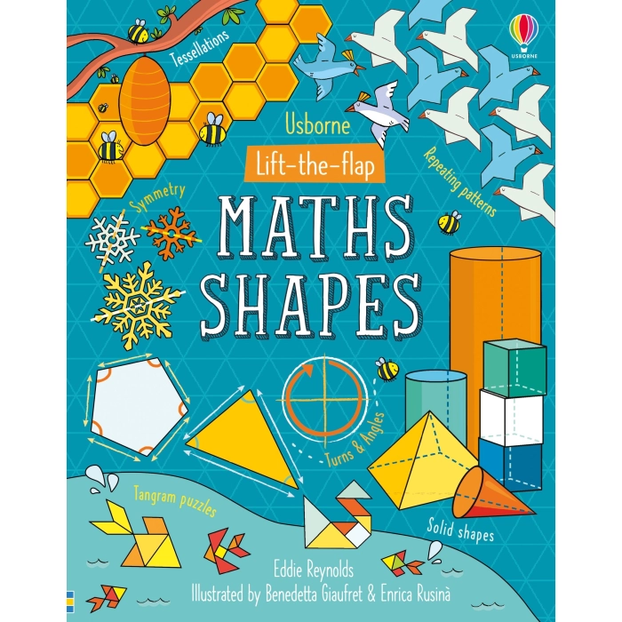 Książka Usborne - Maths Shapes Lift the flap