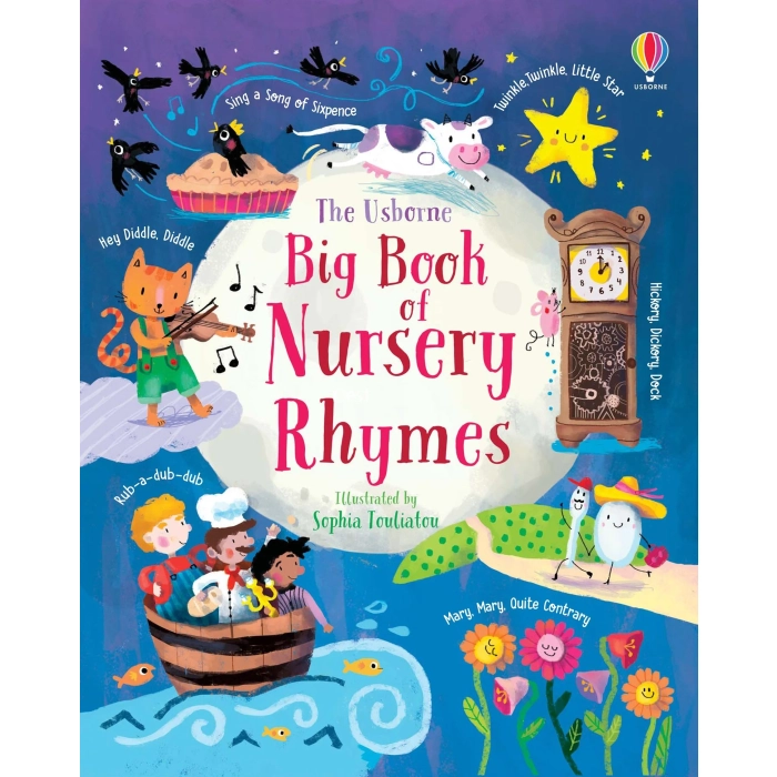 Książka Usborne - Big Book of Nursery Rhymes