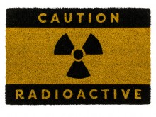 Wycieraczka Caution Radioactive